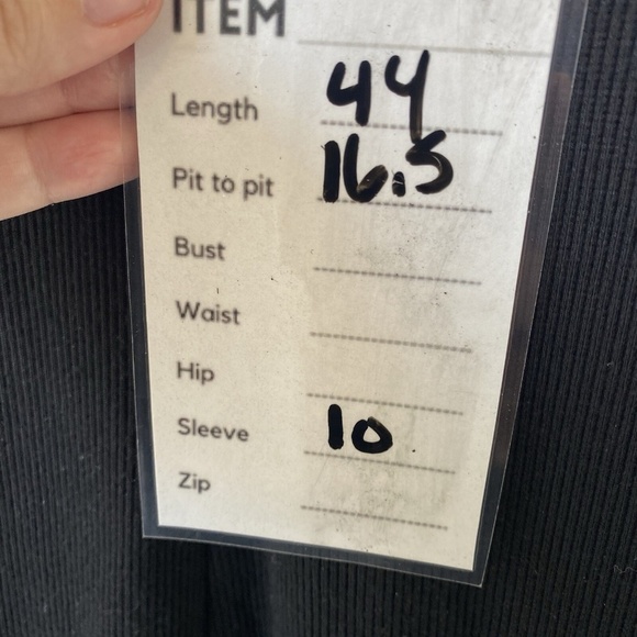 Marine Layer Lexi Ribbed Midi Dress Sz M Black Short Sleeve Mock Neck Lined - Picture 13 of 13